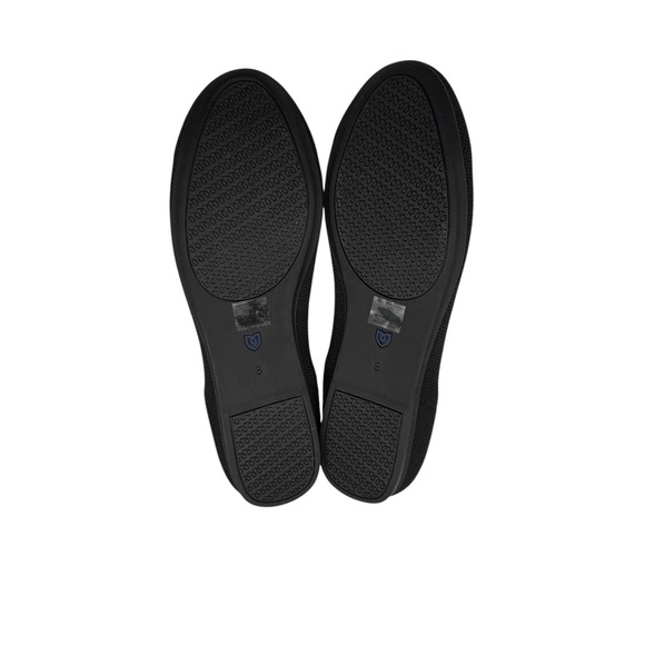 Rothy's Round Flat Bailarina in‎ Black Women's Size 8 - Picture 7 of 8